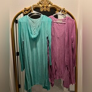 Evys Tree Hoodie Teal